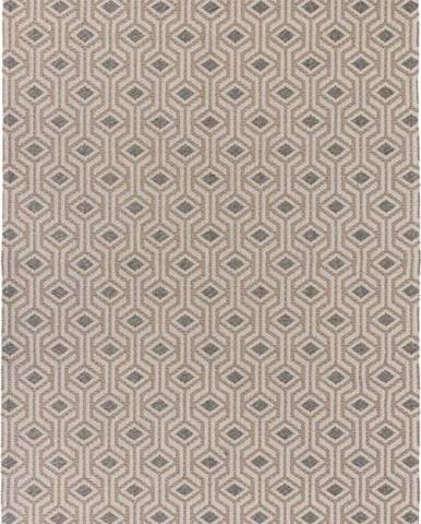 Béžovo-šedý bavlněný koberec Flair Rugs Bombax, 114 x 170 cm