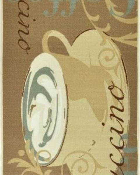 Hnědý kuchyňský běhoun Hanse Home Cappuccino, 67 x 180 cm