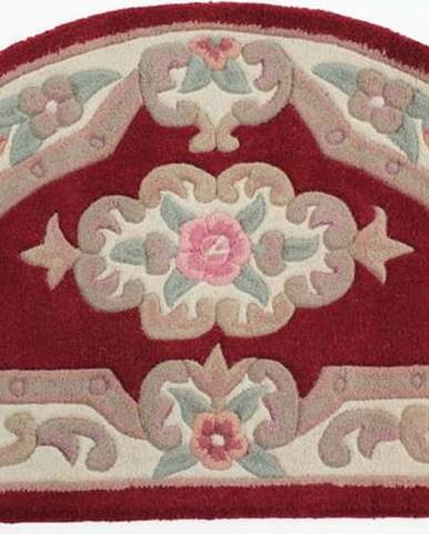 Červený vlněný koberec Flair Rugs Aubusson, 67 x 127 cm
