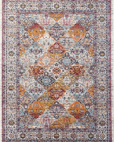 Krémovo-oranžový koberec Nouristan Kolal, 80 x 150 cm
