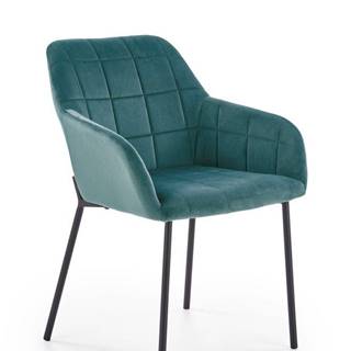 Halmar Jídelní židle K305 tmavě zelená