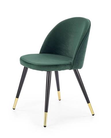 Jídelní židle K-315, tmavě zelená