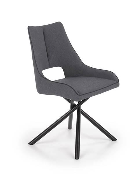 Jídelní židle K-409, šedá