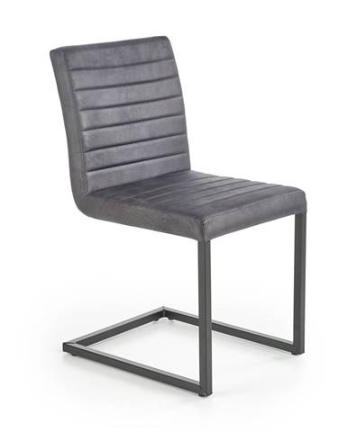 Jídelní židle K-376, tmavě šedá
