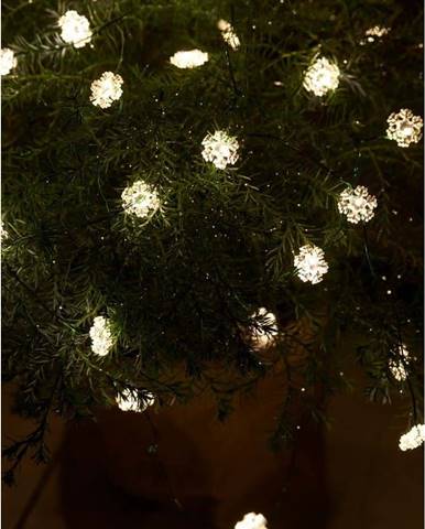 Světelný LED řetěz Sirius Nynne Green, délka 390 cm