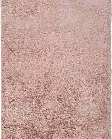 Růžový koberec Universal Alpaca Liso, 80 x 150 cm
