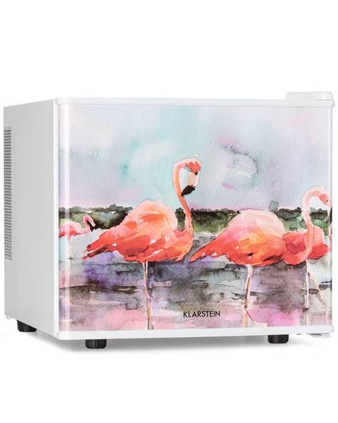 Klarstein Klarstein Pretty Cool, chladnička na kosmetiku, Flamingo, 17 litrů, 50 W, 1 police