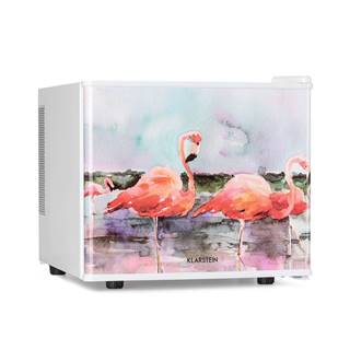 Klarstein Pretty Cool, chladnička na kosmetiku, Flamingo, 17 litrů, 50 W, 1 police