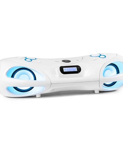 Auna Auna Spacewoofer DAB Boombox, CD přehrávač, DAB+, UKW, Bluetooth, dálkové ovládání, LED