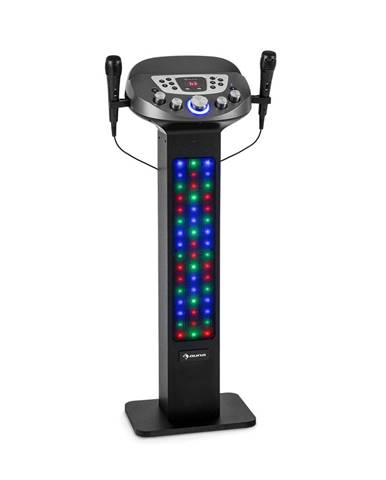 Auna KaraBig LightUp MKII, karaoke systém, BT, 2 × mikrofon, vícebarevný, 2 × USB, 40 W RMS, 480 W peak