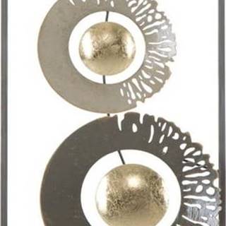Nástěnná kovová dekorace Mauro Ferretti Ring, 31 x 89,5 cm
