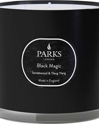 Svíčka s vůní santalového dřeva a Ylang Ylang Parks Candles London Black Magic, doba hoření 56 h