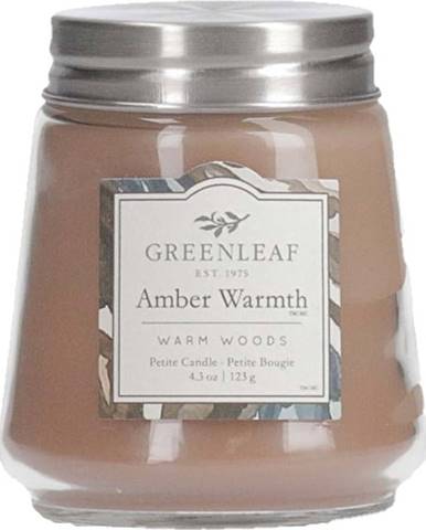Svíčka ze sojového vosku Greenleaf Amber, doba hoření 30 - 40 hodin