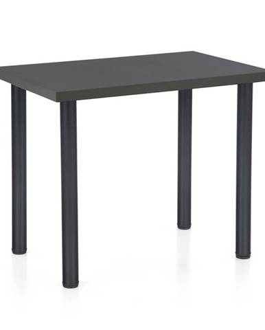 Jídelní stůl MODEX 2 90, antracit/černá