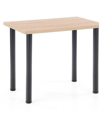 Jídelní stůl MODEX 2 90, dub sonoma/černá