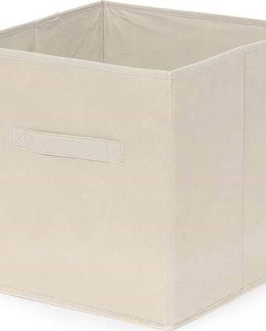 Krémový skládatelný úložný box Compactor Foldable Cardboard Box