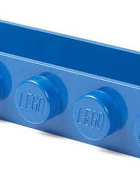 LEGO Dětská modrá nástěnná polička LEGO® Sleek