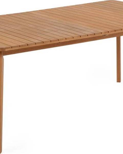 La Forma Zahradní rozkládací jídelní stůl z eukalyptového dřeva Kave Home Hanzel