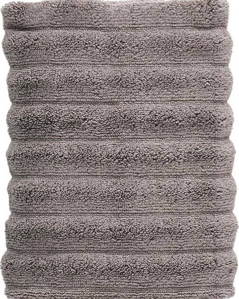Zone Tmavě šedý bavlněný ručník Zone Inu, 70 x 50 cm