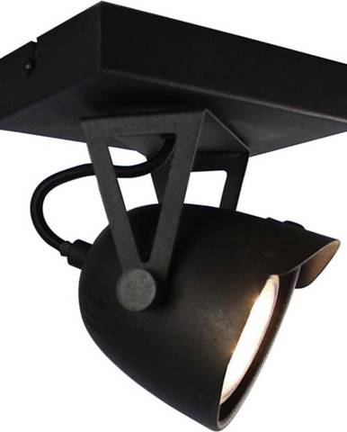 Černé nástěnné svítidlo LABEL51 Spot Moto Cap Uno