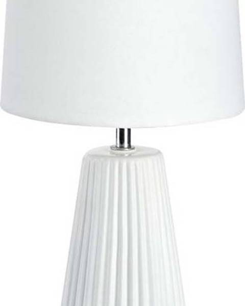 Markslöjd Bílá stolní lampa Markslöjd Nicci, ø 19 cm
