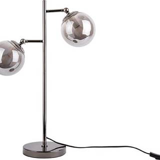 Stolní lampa ve stříbrné barvě Leitmotiv Shimmer, výška 64 cm