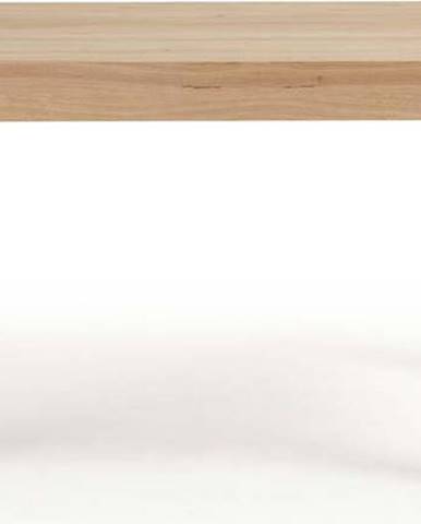 Dubový rozkládací jídelní stůl Kave Home Vivy, 180 x 90 cm