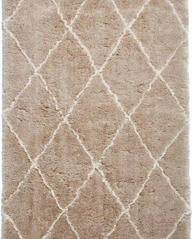 Béžový koberec Think Rugs Morocco, 120 x 170 cm