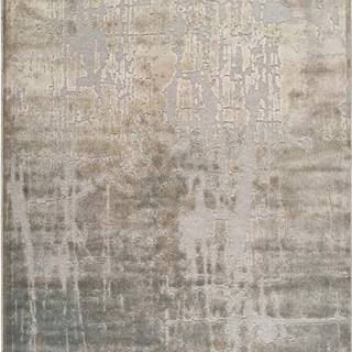 Béžový koberec z viskózy Universal Margot Azul, 200 x 300 cm