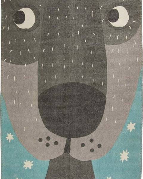 Nattiot Dětský ručně potištěný koberec Nattiot Annibal Vintage, 100 x 140 cm