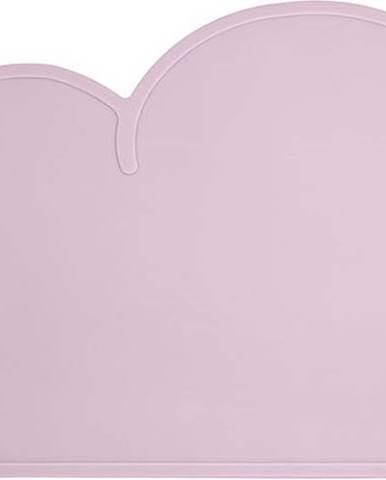 Růžové silikonové prostírání Kindsgut Cloud, 49 x 27 cm