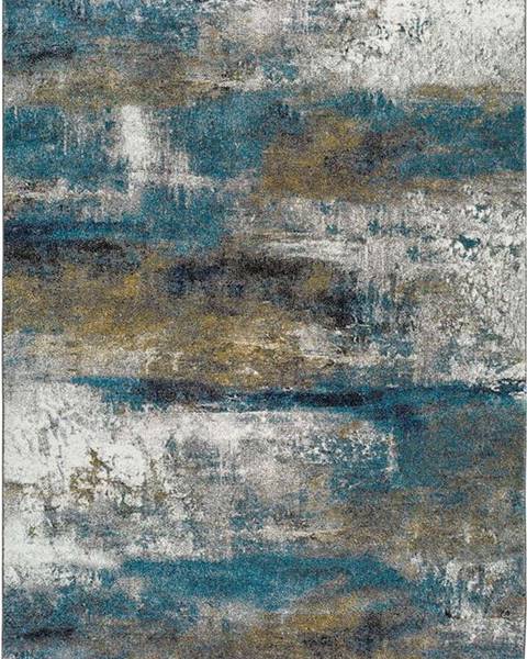 Universal Modrý koberec Universal Kalia Abstract, 120 x 170 cm