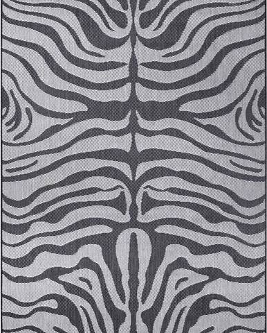 Šedý venkovní koberec Ragami Safari, 120 x 170 cm