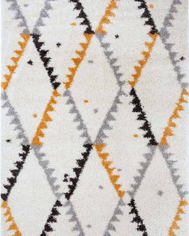 Krémově-oranžový koberec Mint Rugs Lark, 120 x 170 cm