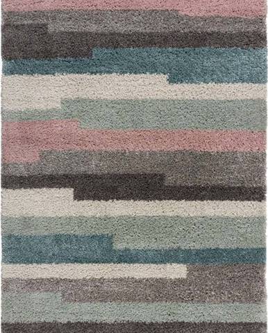 Modro-šedý koberec Flair Rugs Deka, 160 x 230 cm