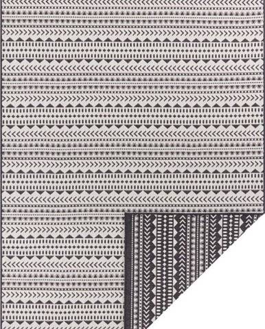 Černo-bílý venkovní koberec Ragami Kahira, 120 x 170 cm