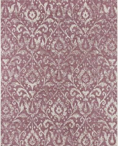 Fialovo-béžový venkovní koberec NORTHRUGS Hatta, 200 x 290 cm