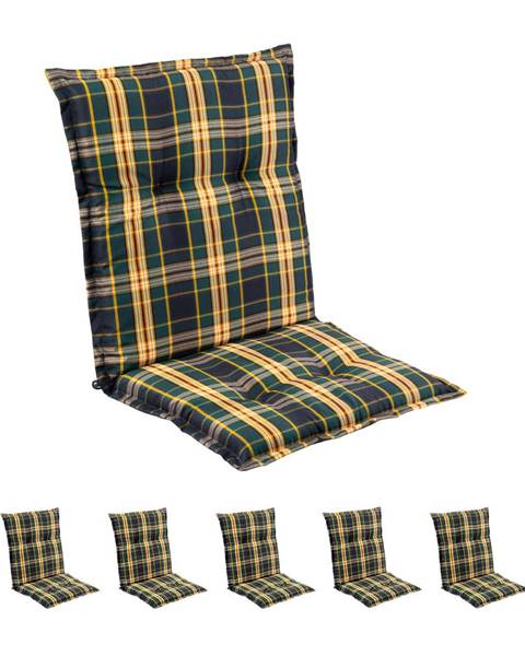 Blumfeldt Blumfeldt Prato, čalouněná podložka, podložka na židli, podložka na nižší polohovací křeslo, na zahradní židli, polyester, 50 x 100 x 8 cm
