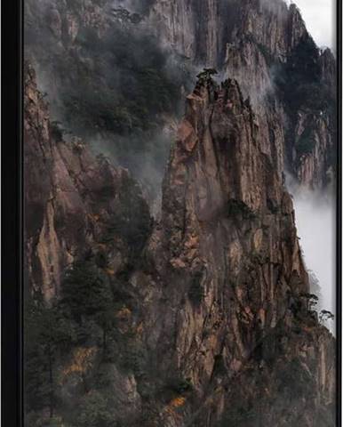 Plakát v rámu Artgeist Mountain Ridge, 30 x 45 cm
