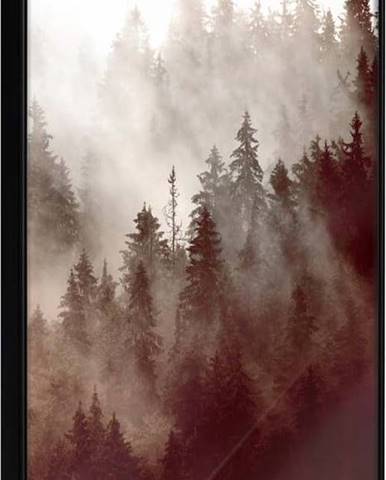 Plakát v rámu Artgeist Forest Fog, 30 x 45 cm