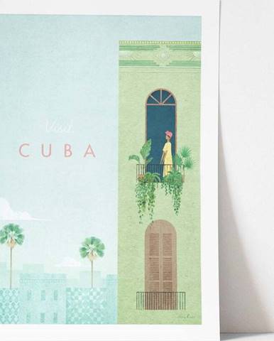 Plakát Travelposter Cuba, A3