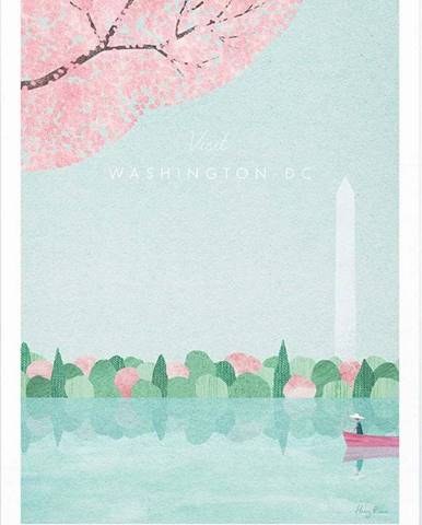 Plakát Travelposter Washington D.C., 30 x 40 cm