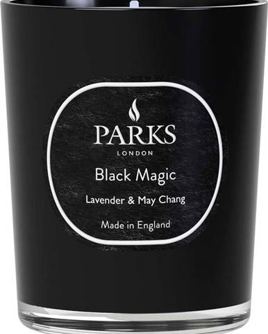 Svíčka s vůní levandule a vavřínu Parks Candles London Black Magic, doba hoření 45 h