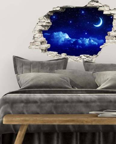 Samolepka Ambiance Romantic Moons, 60 x 90 cm