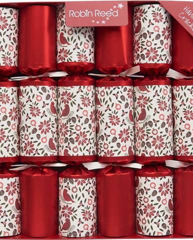 Sada 6 vánočních crackerů Robin Reed Haversham