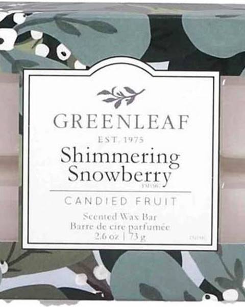 Greenleaf Vonný vosk do aromalampy Greenleaf Shimmering Snowberry
