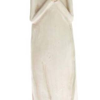 Béžová dekorativní soška Dakls Praying Angel, výška 14,5 cm