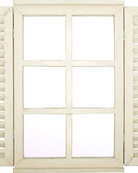 Esschert Design Bílé zrcadlo Esschert Design Window, 59 x 39 cm