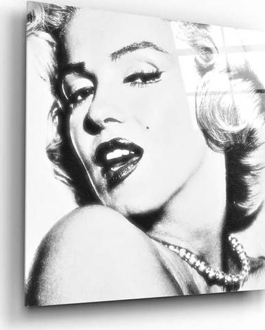 Skleněný obraz Insigne Marilyn Monroe, 40 x 40 cm