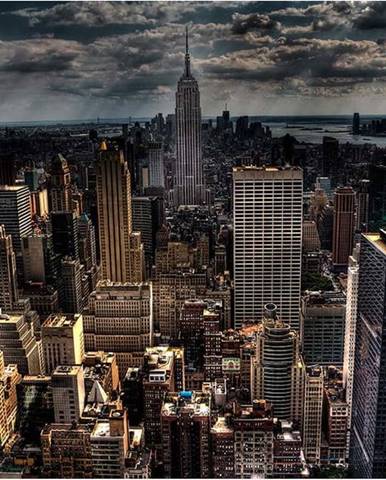 Obraz Styler Manhattan, 100 x 75 cm